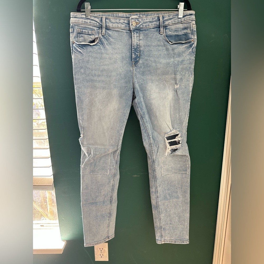 Old Navy Mid Rise Skinny Jeans Size 16